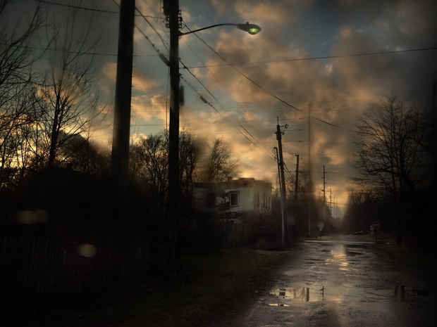 poster for Todd Hido “The End Sends Advance Warning”