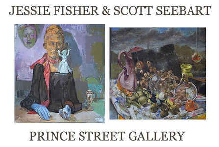 poster for Jessie Fisher & Scott Seebart Exhibition