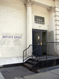 poster for Artists Space