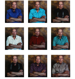 Justine Reyes, ''Guayabera Series,'' 2008. C-print. 72 x 60 in. courtesy of the artist.