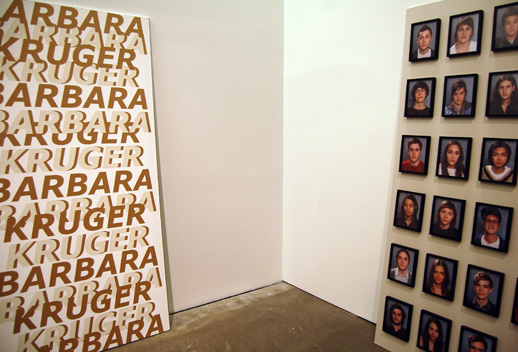 Matt Keegan's installation, ''New Museum Edit.''