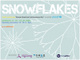 poster for "Snowflakes" Exhibition