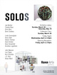 poster for "SOLOS" Exhibition
