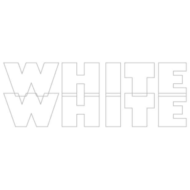 poster for "White on White" Exhibition