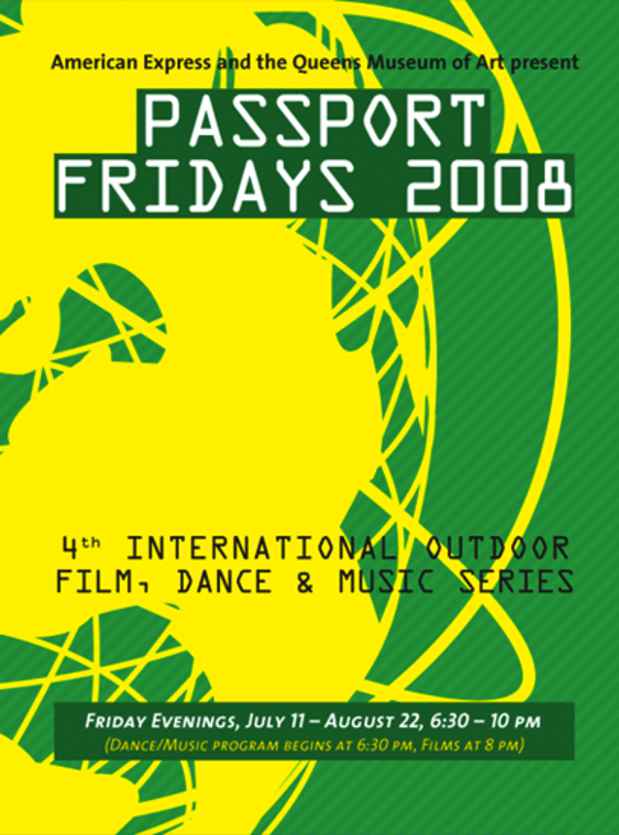 poster for "Passport Fridays 2008" Exhibition
