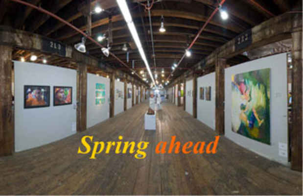 poster for "Pier Show 16 - Spring Ahead" Exhibition 