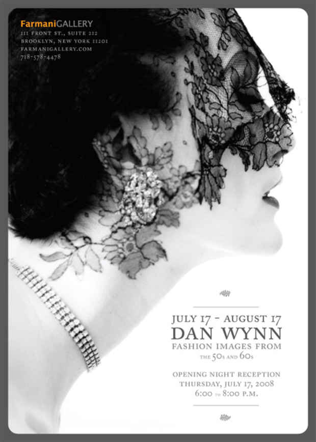 poster for Dan Wynn "Fashon Images From the 50's and 60's"