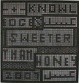 poster for Susan Hefuna "Knowledge is Sweeter than Honey"