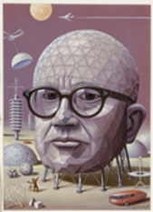 poster for Buckminster Fuller 