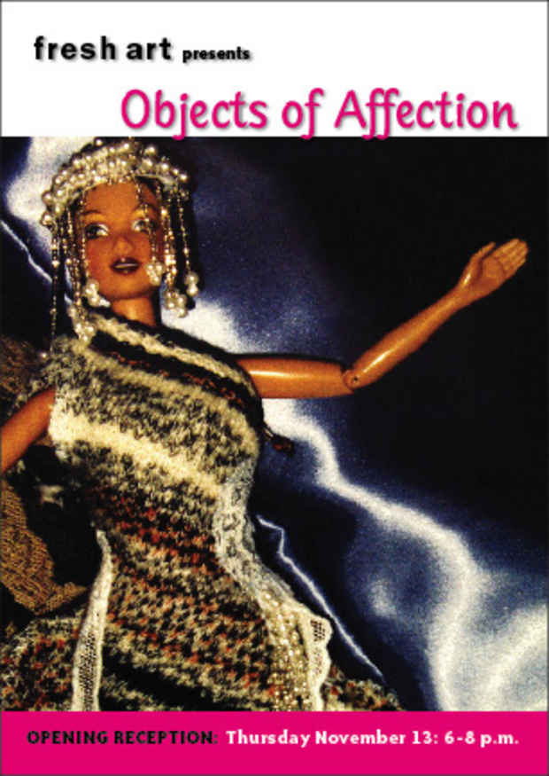 poster for "Objects of Affection" Exhibition 