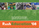 poster for "Rush Education'08" Exhibition 
