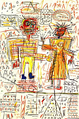 poster for Jean-Michel Basquiat "Large Drawings"