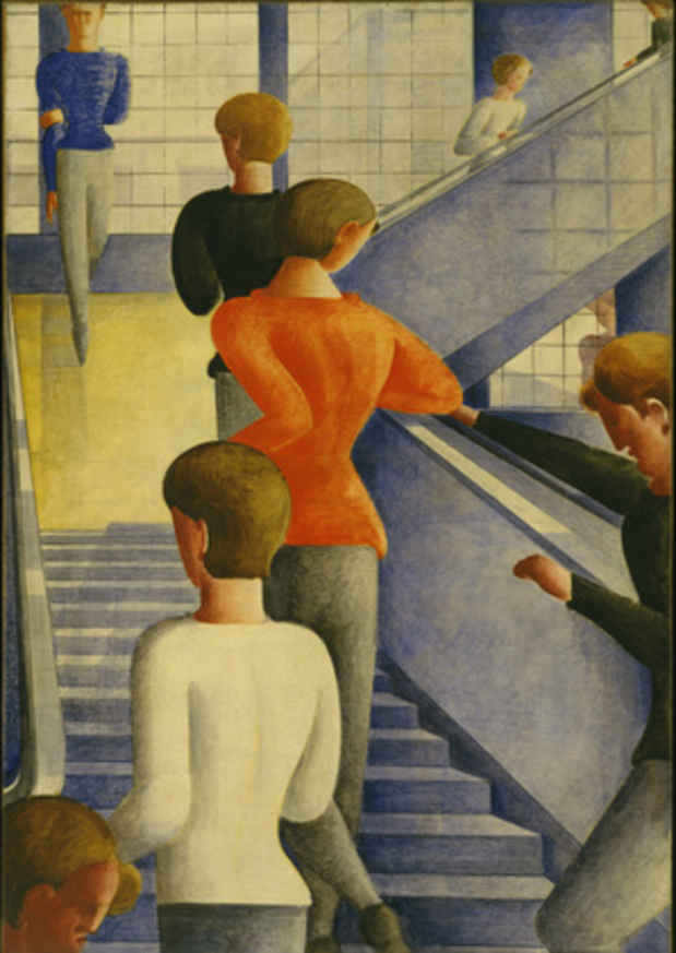 poster for "Bauhaus 1919–1933: Workshops for Modernity" Exhibition