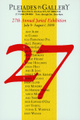 poster for 27th Annual Juried Exhibition