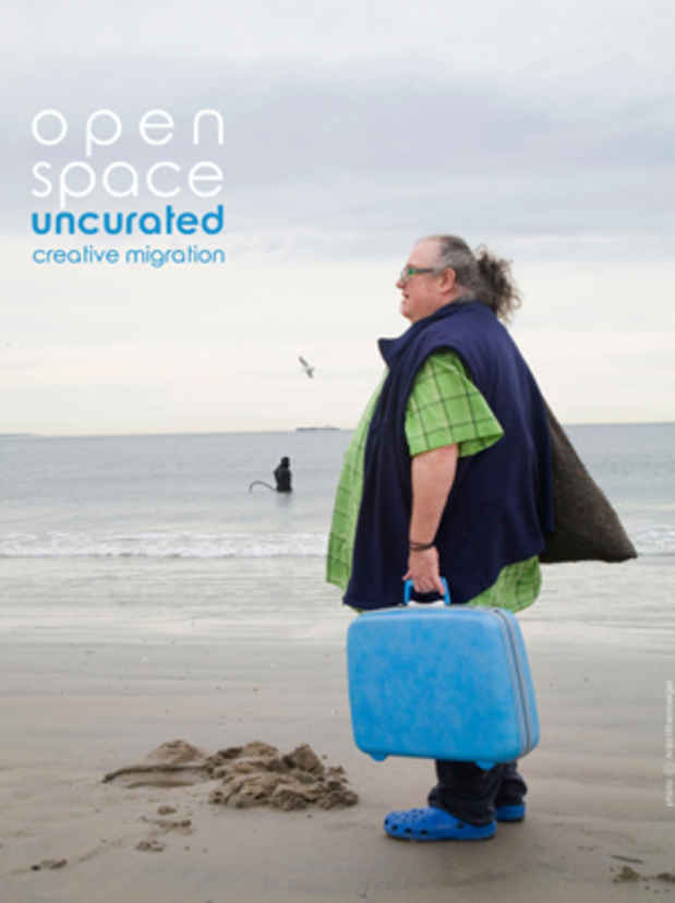 poster for "Open Space Uncurated: Creative Migration" Exhibition