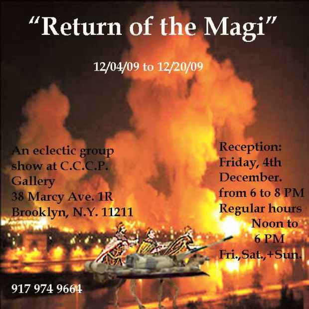 poster for "Return of the Magi" Exhibition