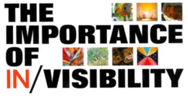 poster for "The Importance of In/Visibility" Exhibition