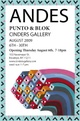 poster for Punto & Blok "Andes"