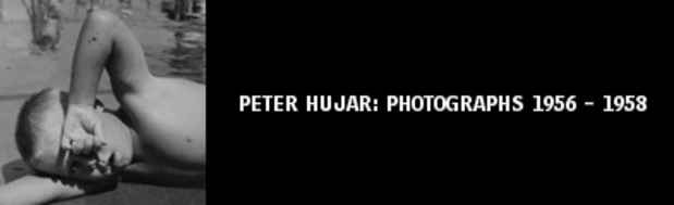 poster for Peter Hujar "Photographs 1956-1958"