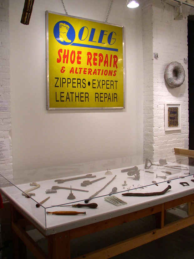 poster for "Mend" Exhibition