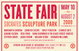 poster for "State Fair" Exhibition