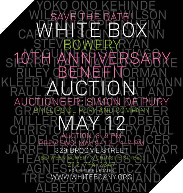 poster for 10th Anniversary Benefit Auction 2009