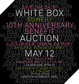 poster for 10th Anniversary Benefit Auction 2009
