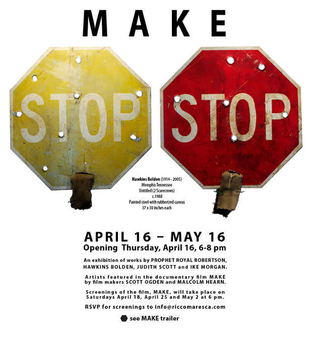 poster for "Make" Exhibition