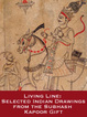 poster for "Living Line: Selected Indian Drawings from the Subhash Kapoor Gift" Exhibition