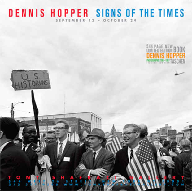 poster for Dennis Hopper "Signs of the Times"