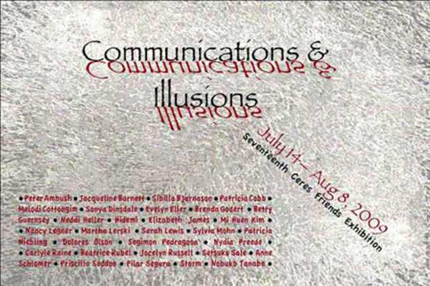poster for "Seventeenth Ceres Friends: Communications & Illusions" Exhibition
