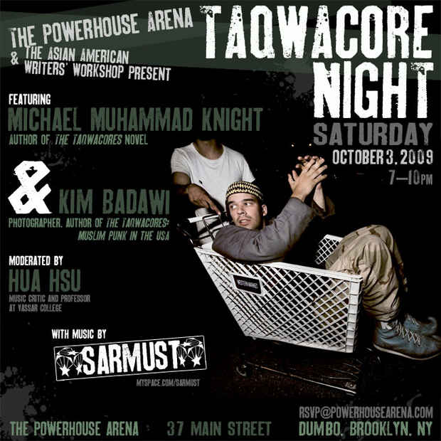 poster for Michael Muhammad Knight & Kim Badawi "Taqwacore Night"