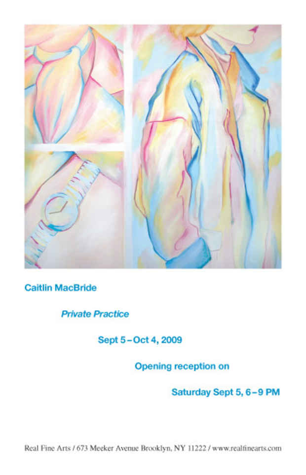 poster for Caitlin MacBride "Private Practice"