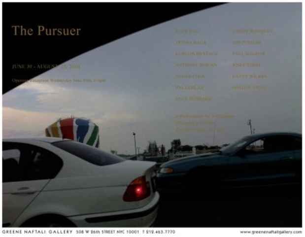 poster for "The Pursuer" Exhibition