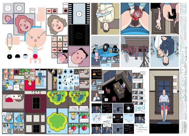 poster for Chris Ware "The ACME Novelty Library 20"