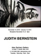 poster for Judith Bernstein Exhibition