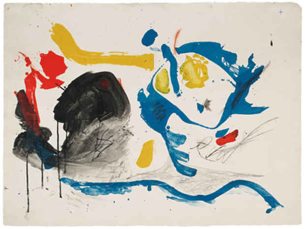 poster for Helen Frankenthaler "Prints and Proofs of the 1960s from the Artist's Archive"