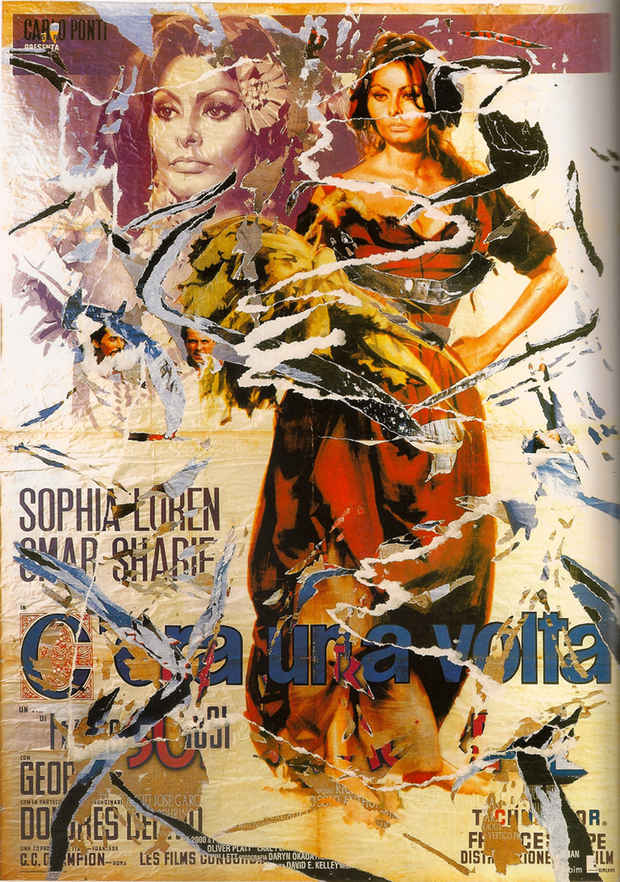 poster for Mimmo Rotella "Rotella and Cinema"