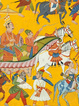 poster for "Epic India: Scenes from the Ramayana" Exhibition