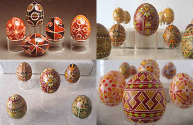 poster for "Pysanka: The Ukrainian Easter Egg" Exhibition