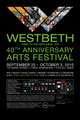 poster for Westbeth 40th Anniversary Festival