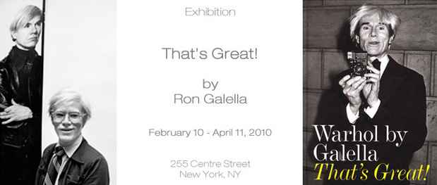 poster for Ron Galella "That's Great!"