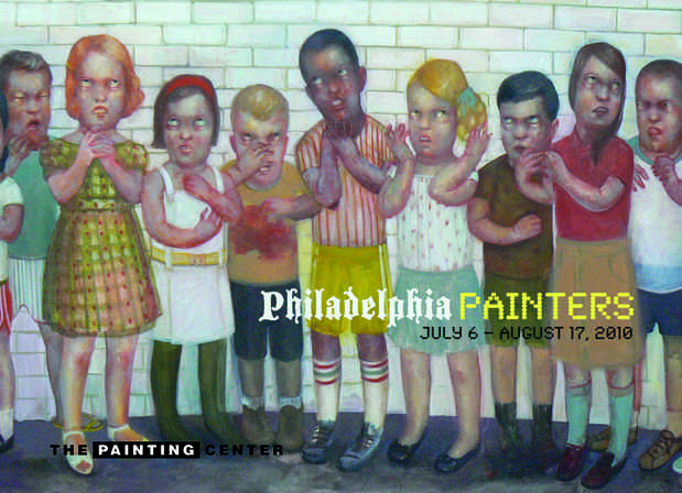 poster for "Philadelphia Painters" Exhibition