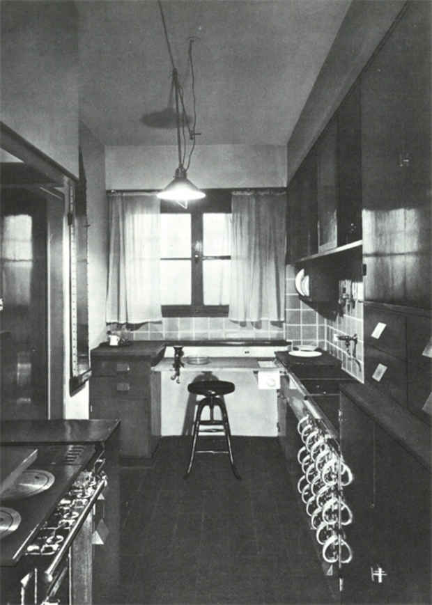 poster for "Counter Space: Design and the Modern Kitchen" Exhibition