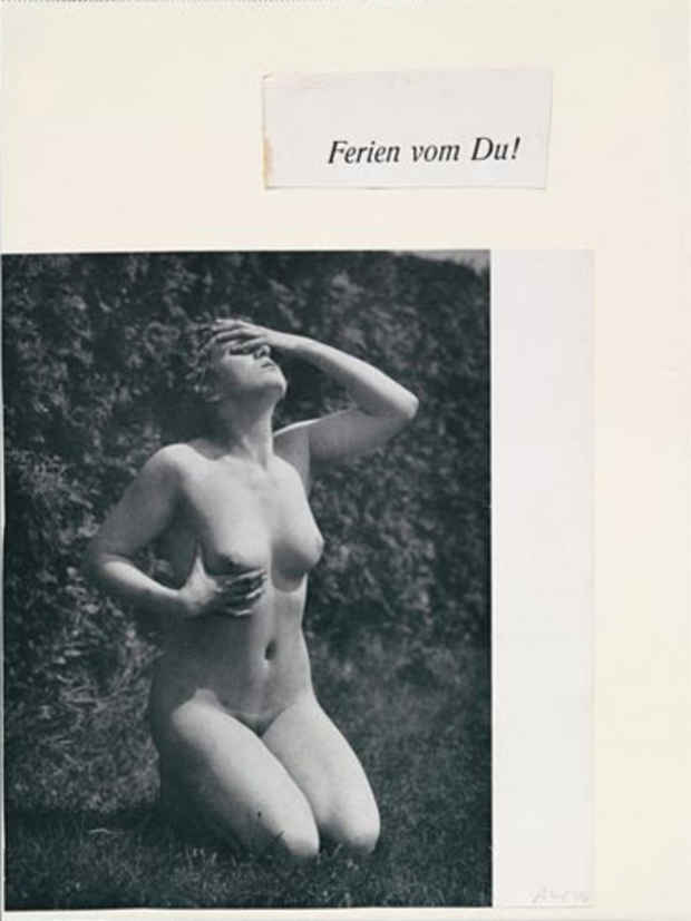 poster for Anton Henning "Ferien vom Du!/Abstract Masterpaintings"