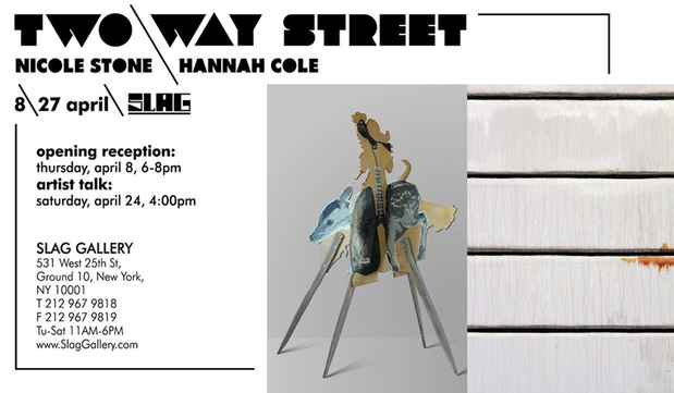 poster for Hannah Cole and Nicole Stone "Two Way Street"