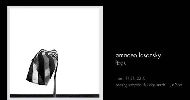 poster for Amadeo Lasansky "Flags"