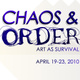 poster for "The Gallatin Arts Festival: Chaos & Order" Exhibition