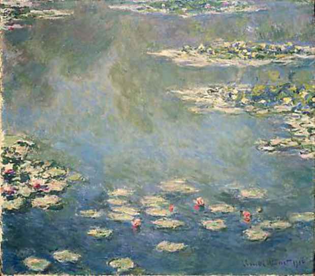 poster for Claude Monet "Late Work"