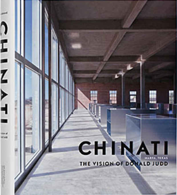 poster for Marianne Stockebrand "Chinati the Vision of Donald Judd" Book Signing
